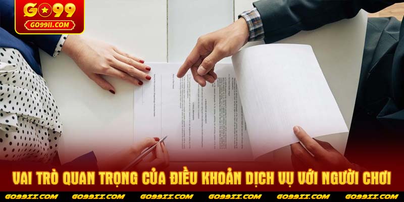 Vai trò quan trọng của điều khoản dịch vụ với người chơi